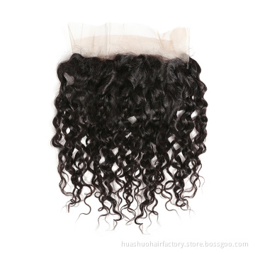 180% Heavy Density Brazilian Remy Human Hair Imporved Water Wave 360 Degree Lace Front